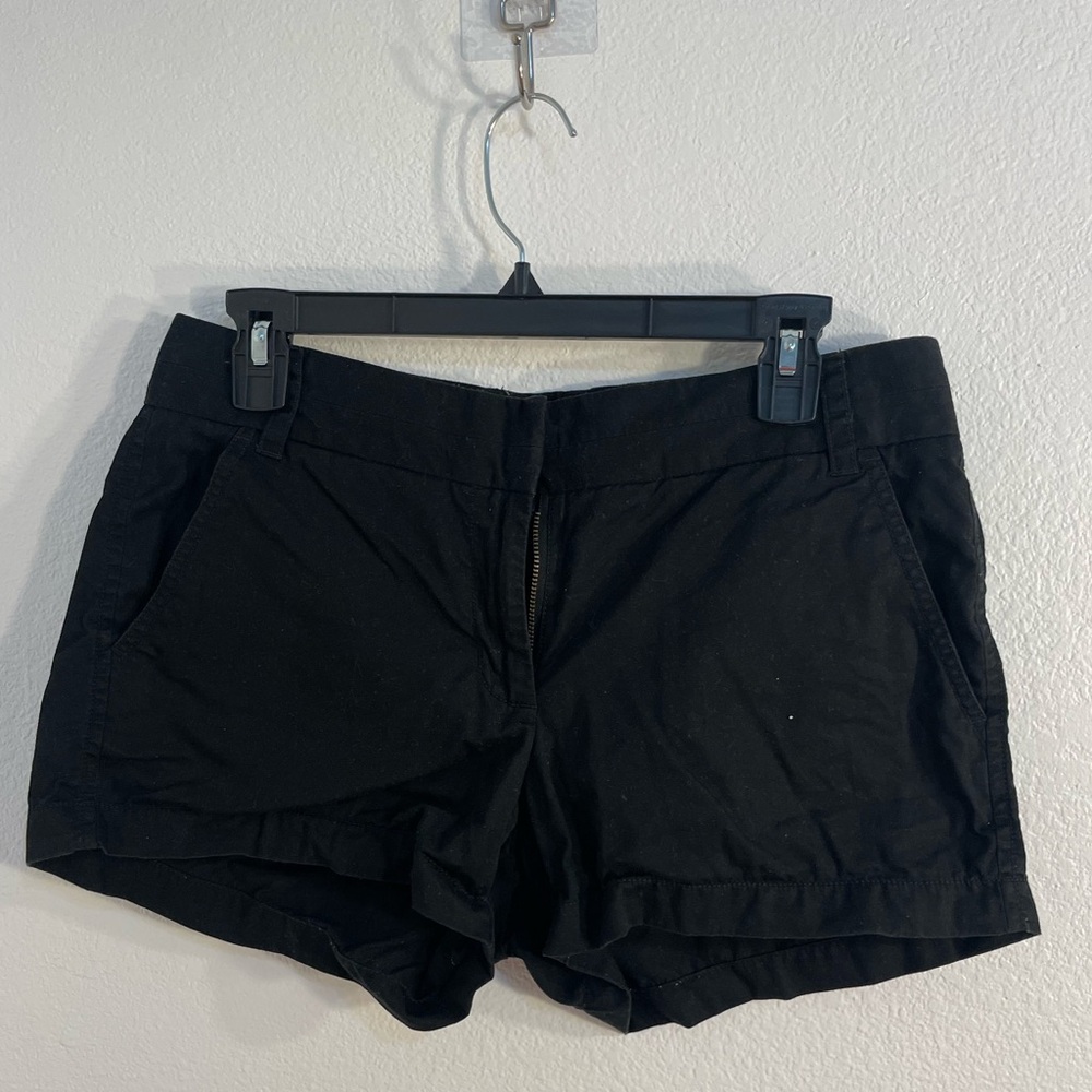 J. Crew factory Black Shorts, size 4 EUC